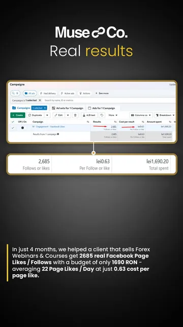 Campaign results 1